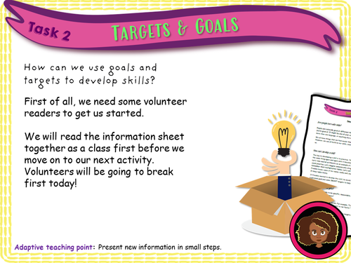 Goals and Targets | Teaching Resources