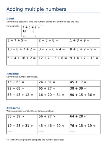 year-2-addition-teaching-resources