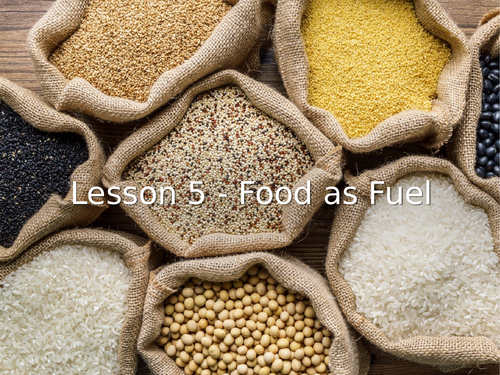 KS3 Science | 3.3.1 Energy costs - Lesson 5 - Food as fuel FULL LESSON