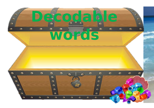 Pirate sorting tricky and decodable words