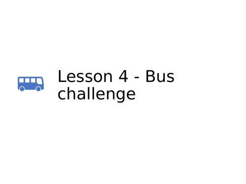 KS3 Science | 3.3.3 Work - Lesson 4 - Bus challenge  FULL LESSON