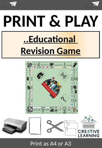 Biology Revision Board game | Teaching Resources