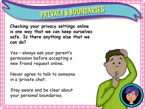 Privacy and Boundaries PSHE | Teaching Resources