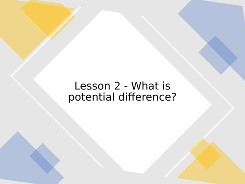 KS3 Science | 3.2.1-2 Electric circuits - Lesson 2 - What is potential difference? FULL LESSON
