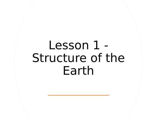 KS3 Science | 3.7.1 Earth Structure - Lesson 1 - Structure of the Earth  FULL LESSON