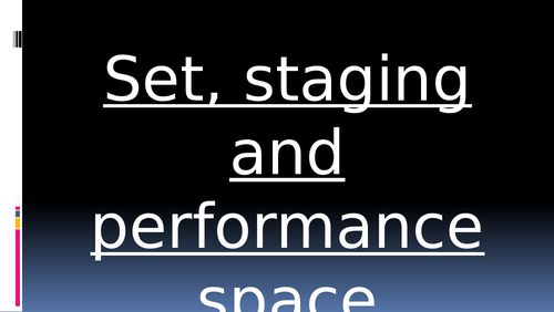 INFRA - Set /staging analysis