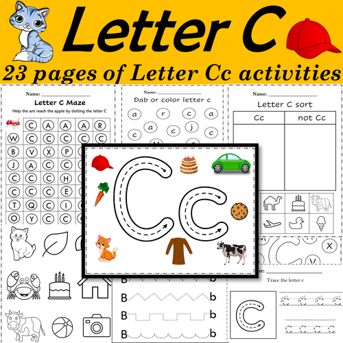 Alphabet Letter of the Week C Activities – Alphabet Printable ...
