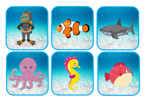 Under the sea scavenger hunt | Teaching Resources