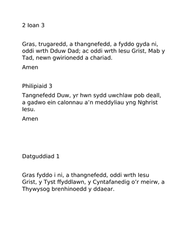 Gweddiau ar gyfer Gwasanaeth Ysgol - Cymraeg Iaith Gyntaf | Teaching ...
