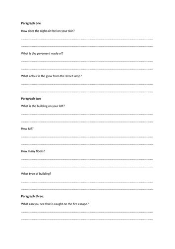 KS3/4 Writing to Describe | Teaching Resources