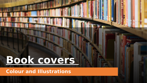 Colour and illustration in book covers | Teaching Resources
