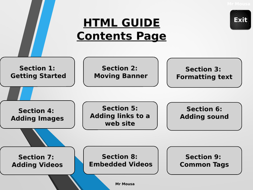 HTML GUIDE | Teaching Resources