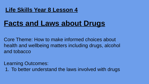 Year 8 Life Skills Lessons | Teaching Resources