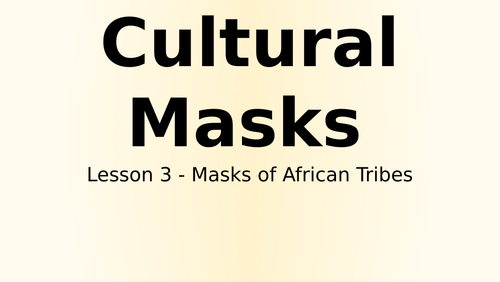KS3 - Masks in Art - African masks | Teaching Resources