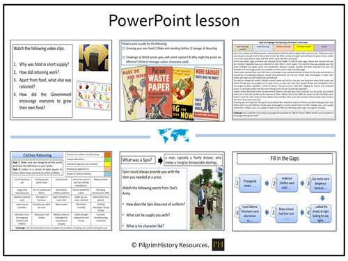 rationing ww2 primary homework help