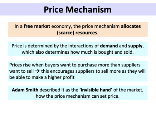 price-mechanism-a-level-economics-teaching-resources