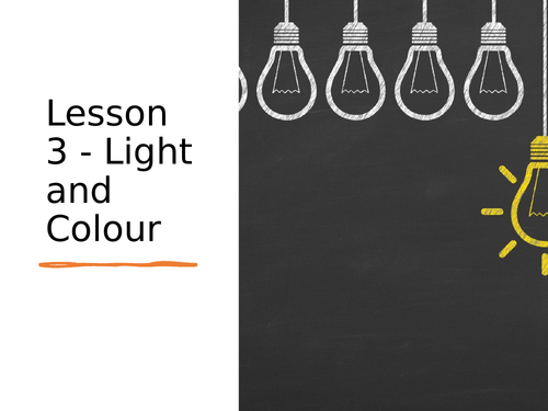 AQA GCSE Physics (9-1) - P14 Light - P14.3 -  Light and colour FULL LESSON