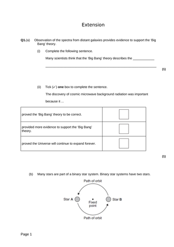 AQA GCSE Physics (9-1) - P16.5 The beginning and the future of the ...