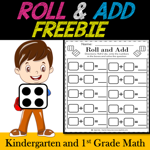 Roll Add Colour (Two Dice) Game :: Teacher Resources and Classroom