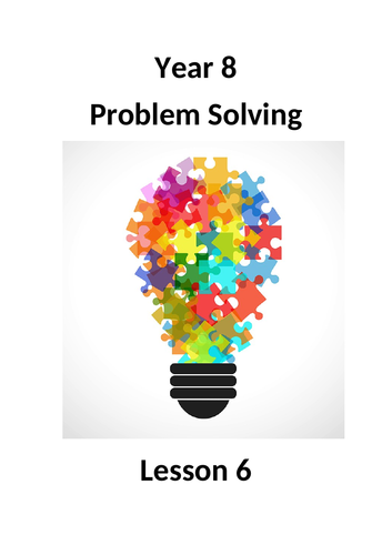 problem solving lesson 6 8 1st grade