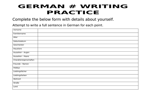 german writing jobs