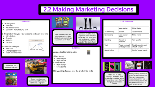 Edexcel GCSE Business Theme 2 Knowledge organisers and RAG sheets ...