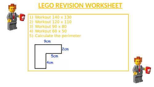 LEGO REVISION WORKSHEET 23