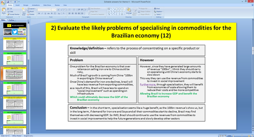 Edexcel A Level Business Theme 4 Exam Practice (Interactive Book ...