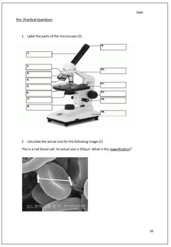 Aqa A Level Biology Practical Handbook Teaching Resources