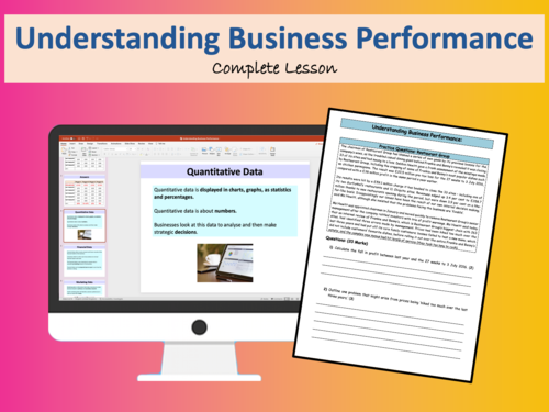 Understanding Business Performance - GCSE (9-1) Business | Teaching ...