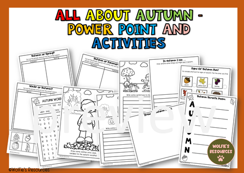 Autumn Activities KS1 | Teaching Resources