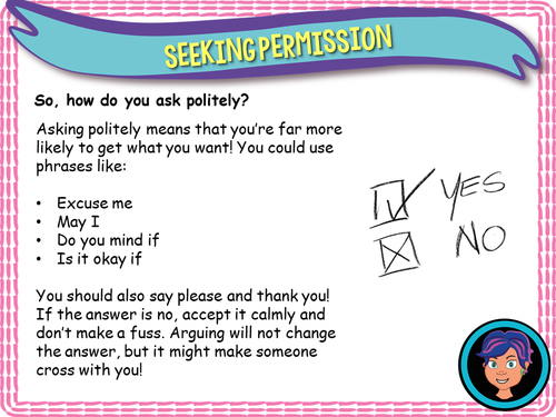 Seeking permission - consent | Teaching Resources