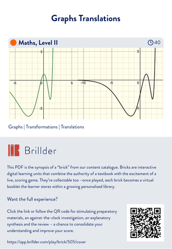 Graphs Translations | Teaching Resources