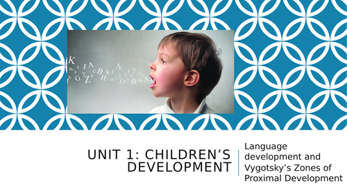 Vygotsky language online development