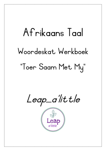afrikaans vocabulary for essays pdf