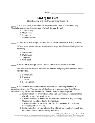 lord-of-the-flies-chapter-2-close-reading-analysis-questions-teaching