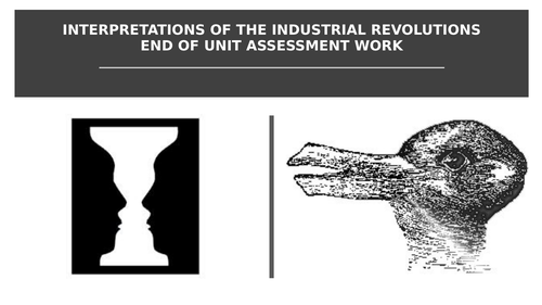 KEY STAGE 3 INDUSTRIAL REVOLUTION LESSON 8 ASSESSMENT