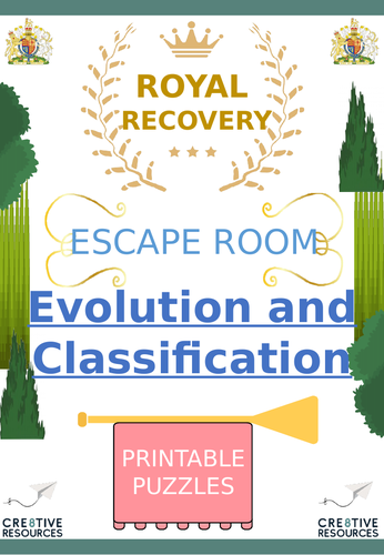 Evolution and Classification Escape Room Challenge