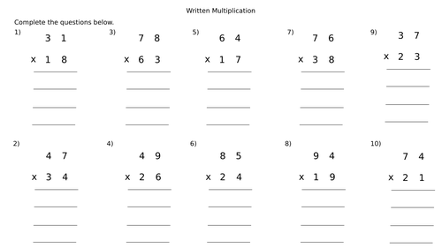 written-multiplication-2-by-2-digit-worksheets-teaching-resources