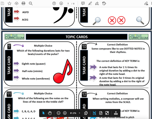 Musical Notation | Teaching Resources