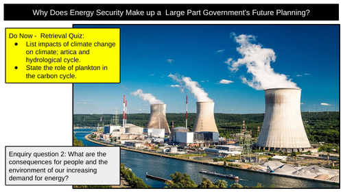 Carbon Cycle Energy Security