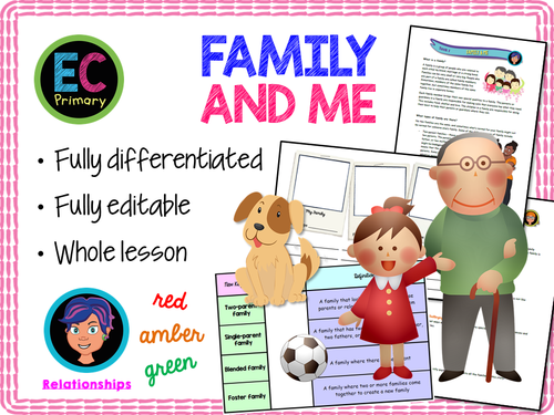 family ks2 teaching resources