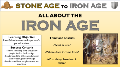 All About the Iron Age! (Double Lesson)
