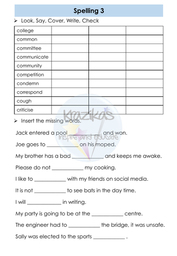 English Functional Skills - Entry Level 3 - Spelling Workbook ...