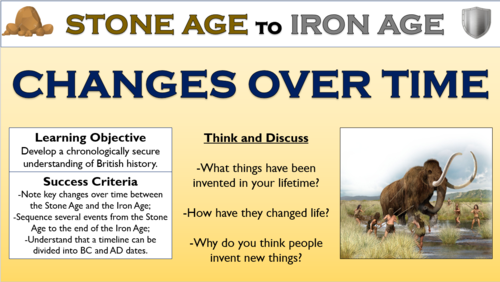 Stone Age to Iron Age - Changes Over Time!