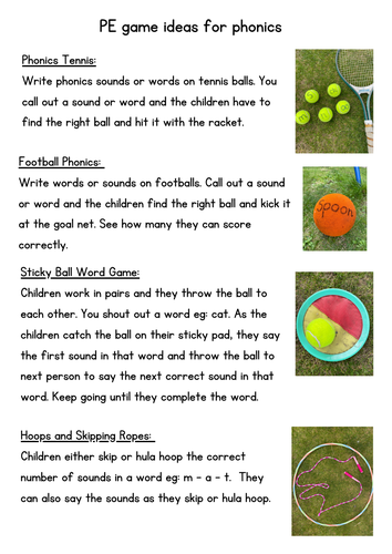 phonics-game-ideas-for-pe-teaching-resources