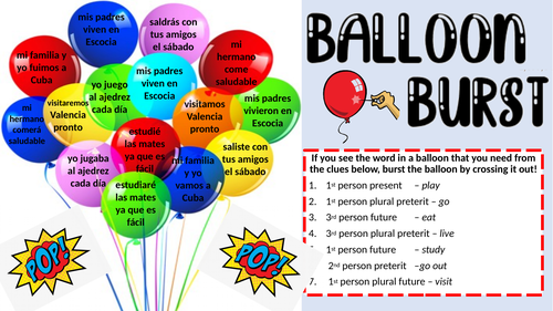 speech balloon sentence examples