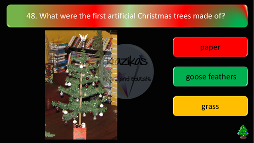 History Christmas Quiz | Teaching Resources