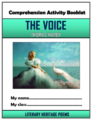 The Voice - Thomas Hardy - Comprehension Activities Booklet!