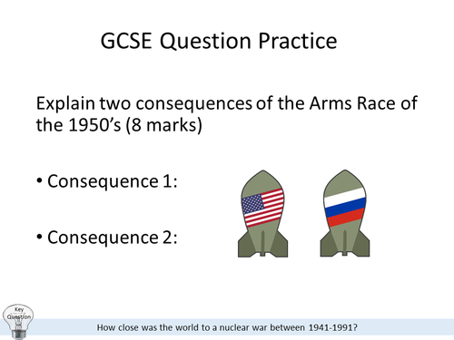 arms race essay questions
